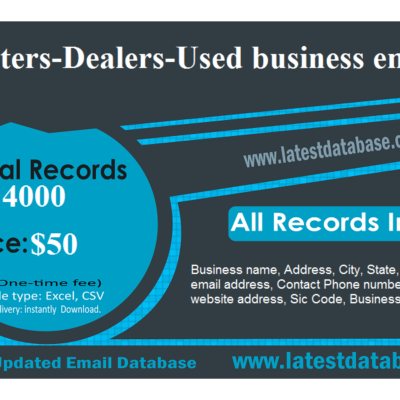 Computers-Dealers-Used business email list