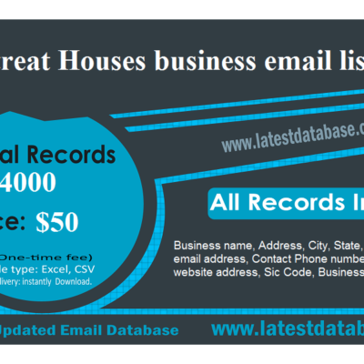 Retreat Houses business email list