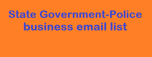 State Government-Police business email list