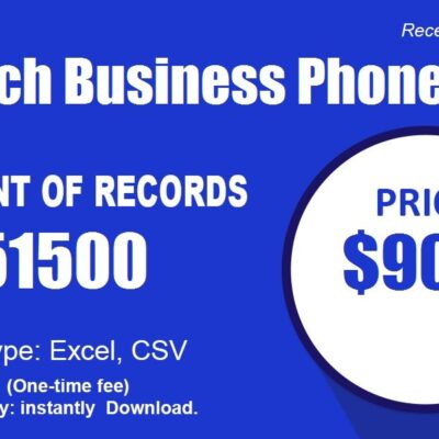 French Business Phone List