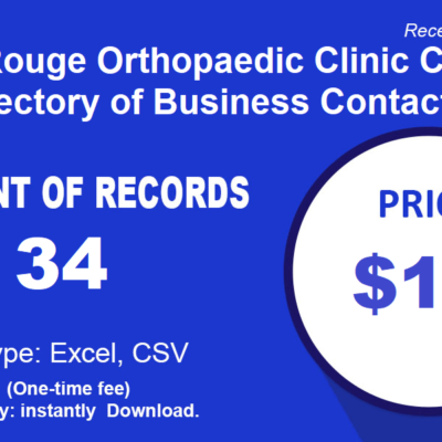 Business Contacts at Baton Rouge Orthopaedic Clinic