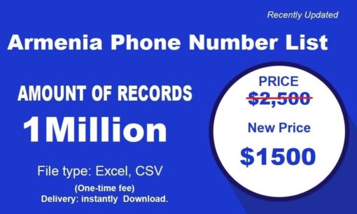 Armenia phone number list