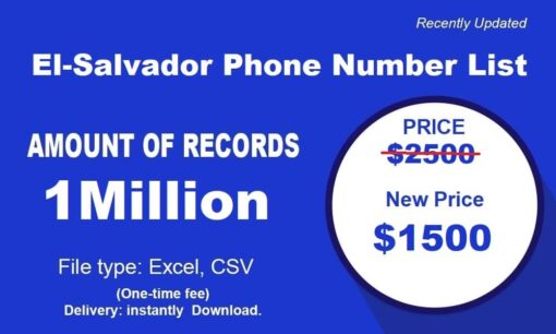 El Salvador phone number list