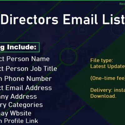 HR Directors Email Lists