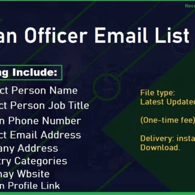 Loan Officer Email List