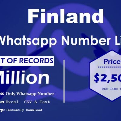 Finland whatsapp number data