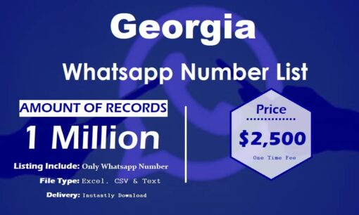 Georgia whatsapp number data