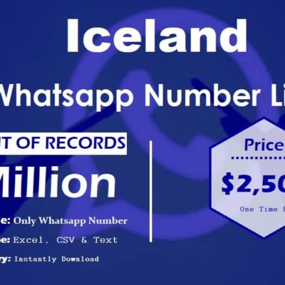 Iceland whatsapp number data