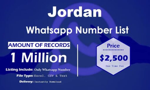 Jordan whatsapp number