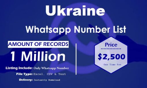 Ukraine whatsapp number data