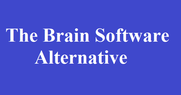 The Brain Software Alternative