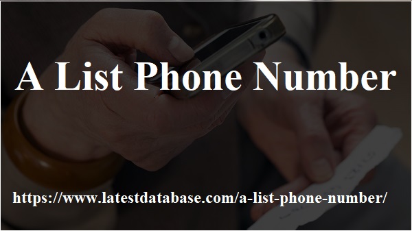 A List Phone Number