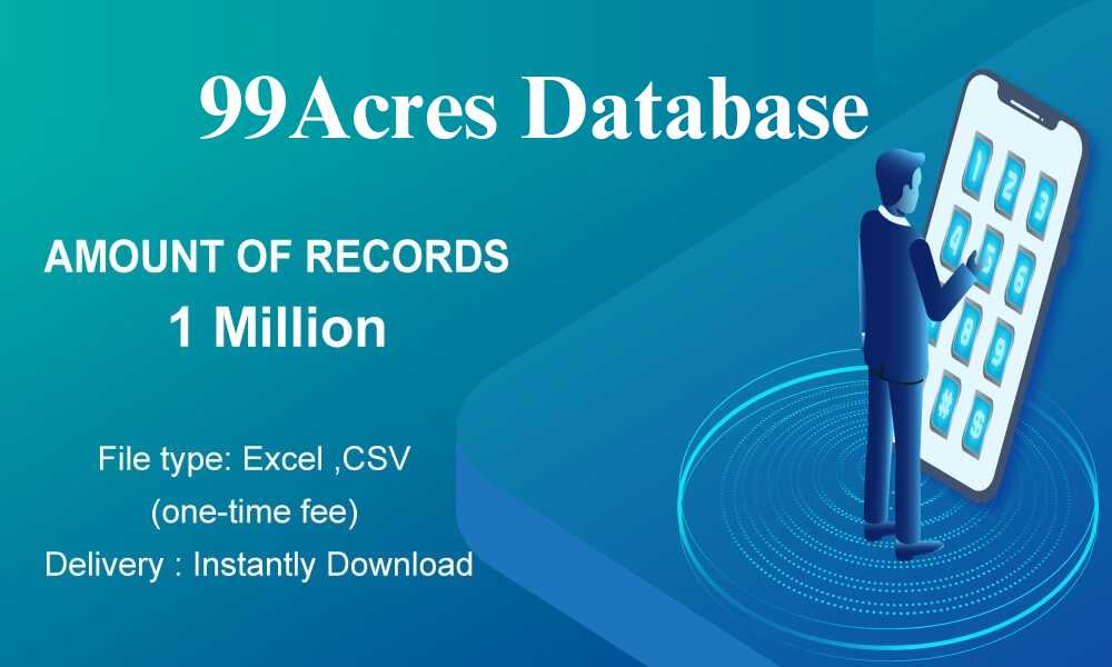 99 Acres database