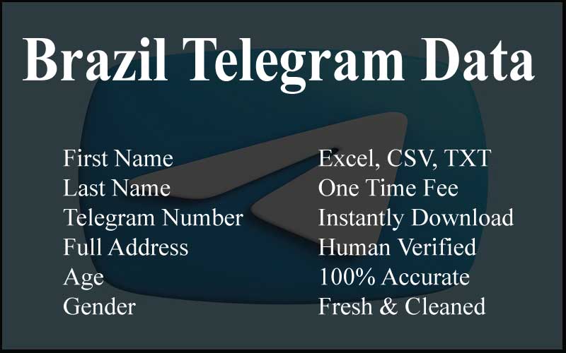 Brazil telegram data