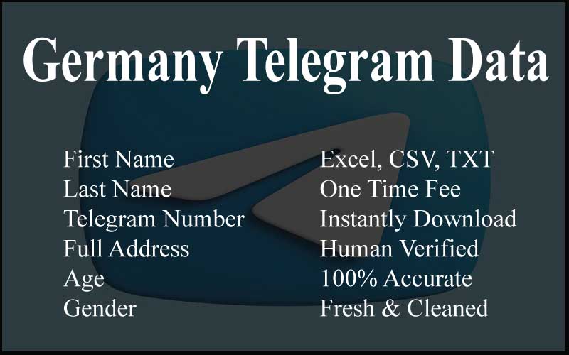 Germany telegram data