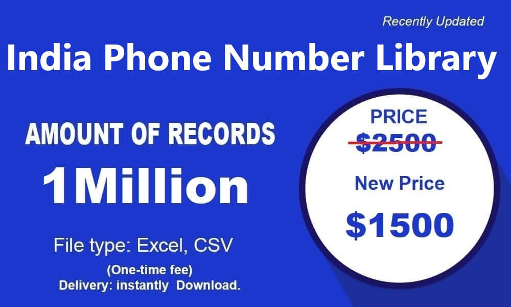 India phone number library