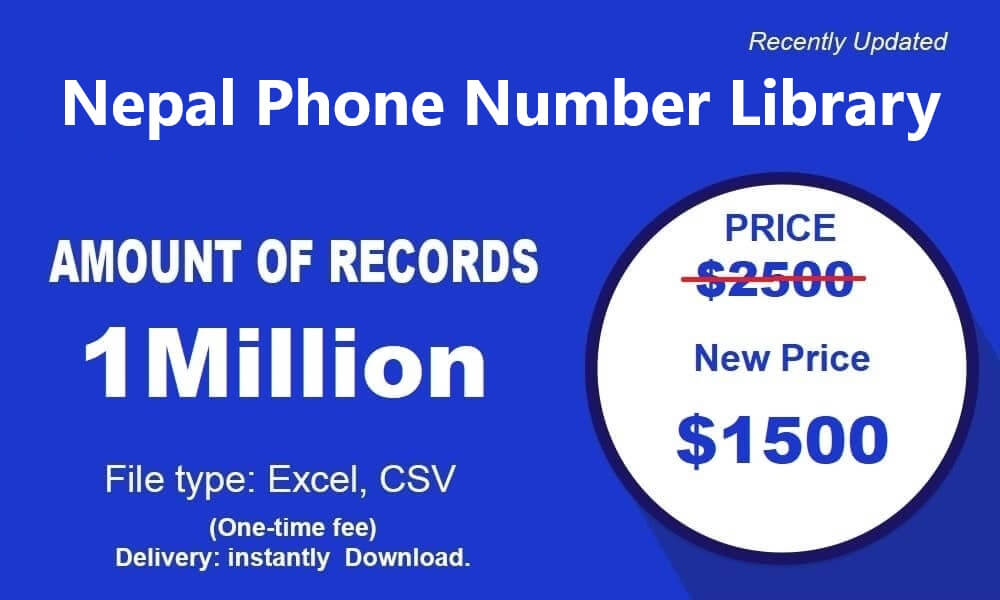 Nepal phone number library