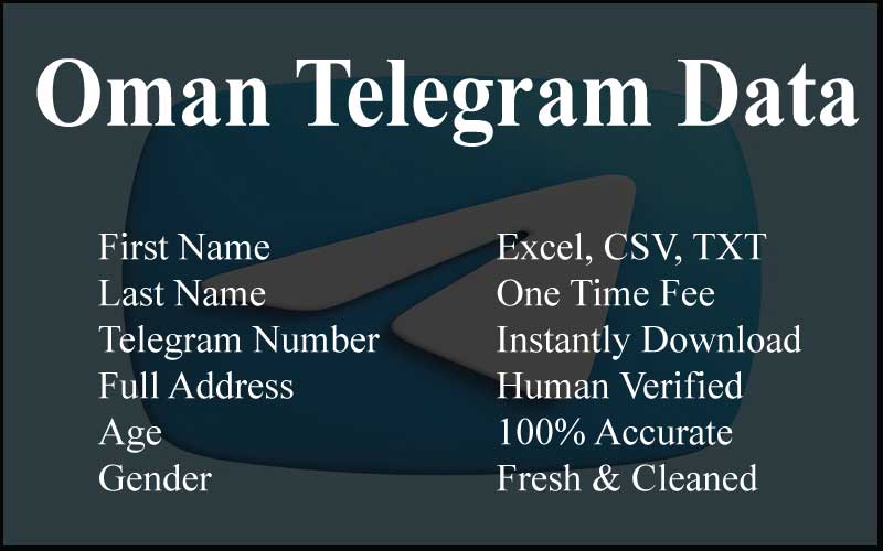 Oman telegram data