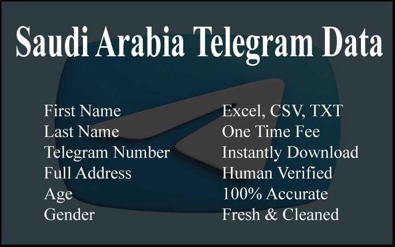 Saudi Arabia telegram data