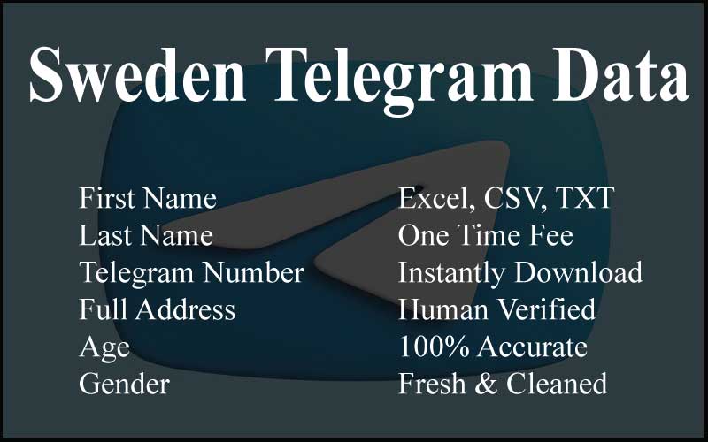 Sweden telegram data