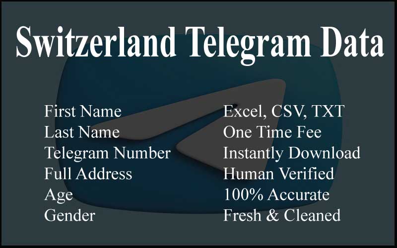 Switzerland telegram data