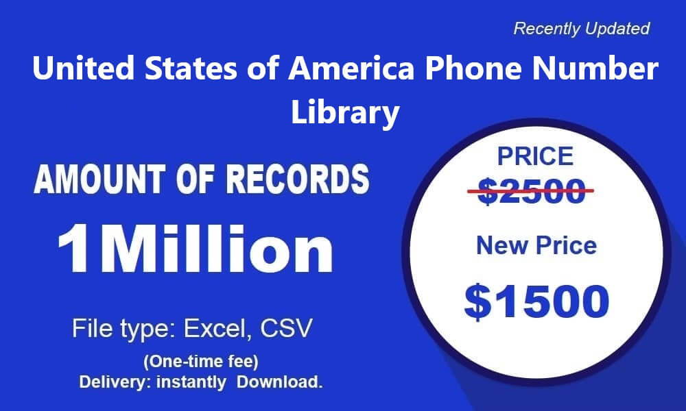 United States of America phone number library