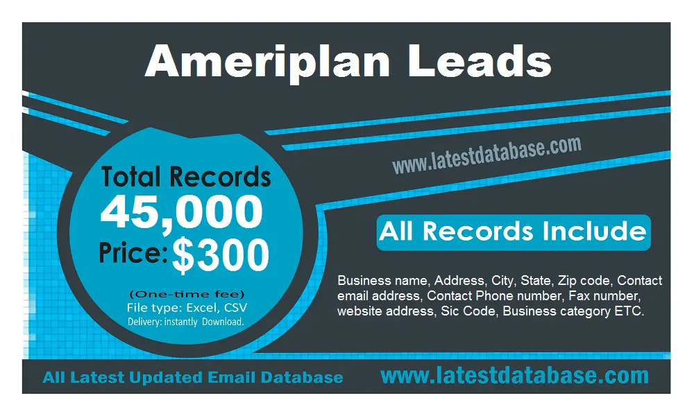 Ameriplan Leads