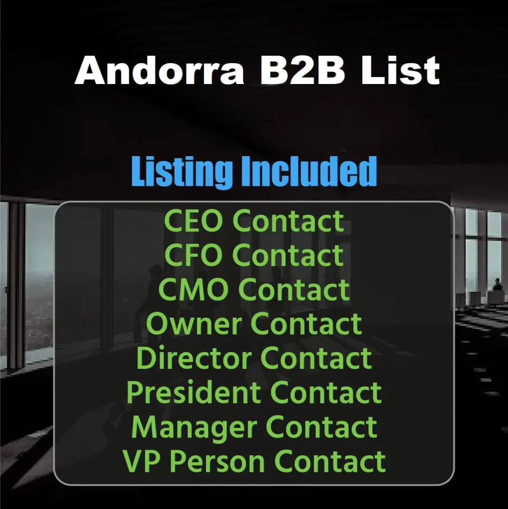 Andorra Business Email List