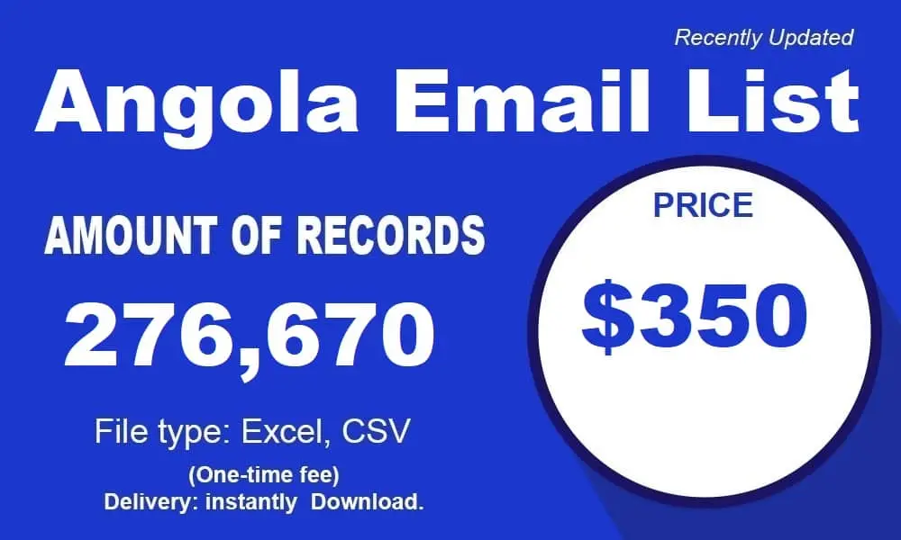 Angola email list