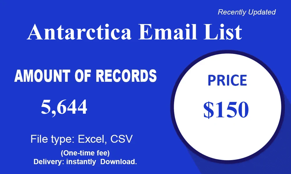 Antarctica Email List