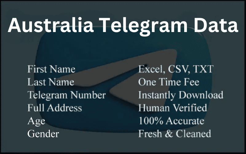 Australia telegram data