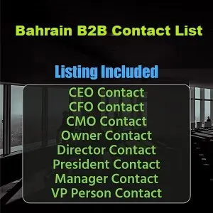 Bahrain business email list