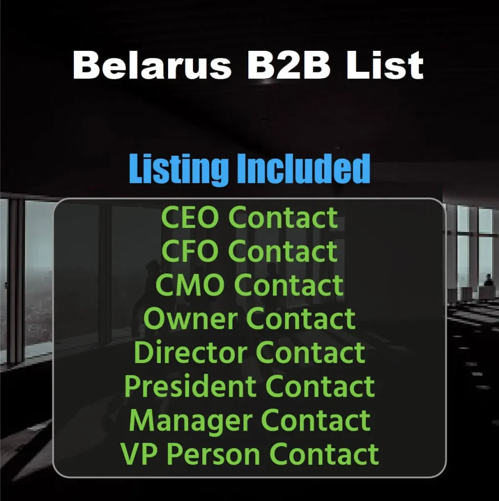 Belarus Business Email List