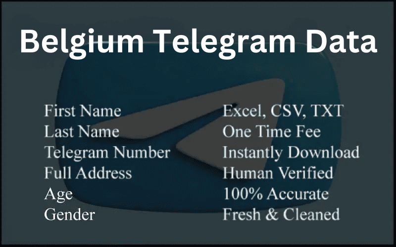 Belgium telegram data