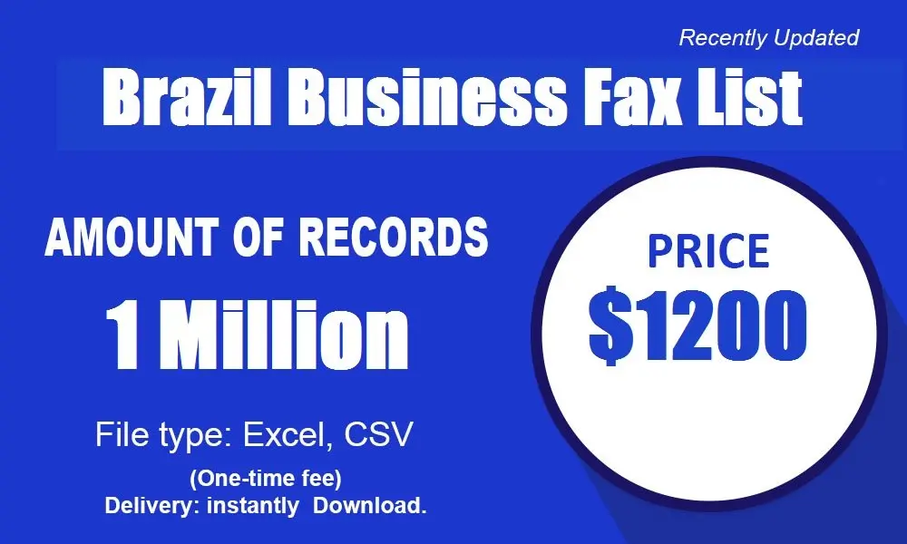 Brazil Business Fax List