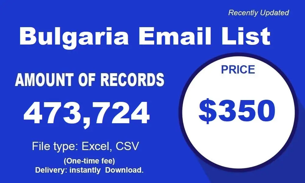 Bulgaria email list