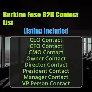 Burkina Faso Business Email List