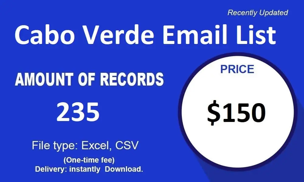 Cabo Verde Email List