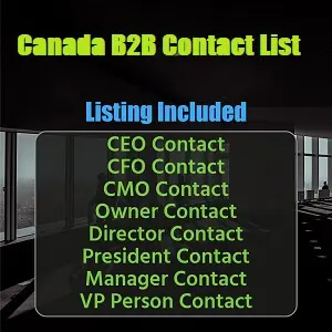 Canada Business Email List