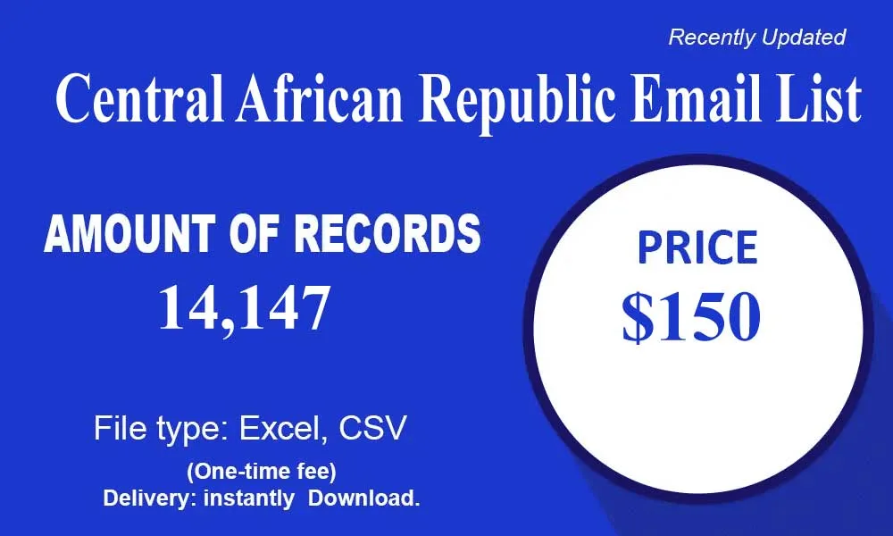 Central African Republic Email List