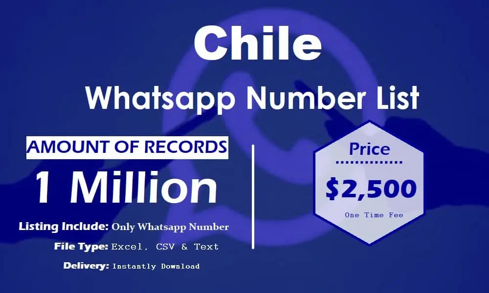 Chile whatsapp number list