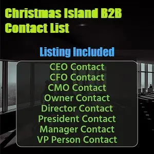 Christmas Island Business Email List