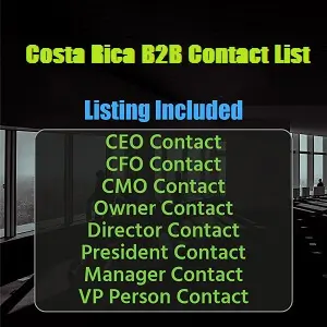 Costa Rica business email list