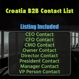 Croatia Business Email List