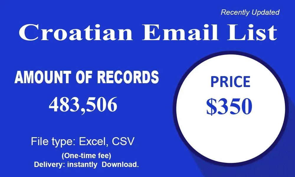 Croatian Email List