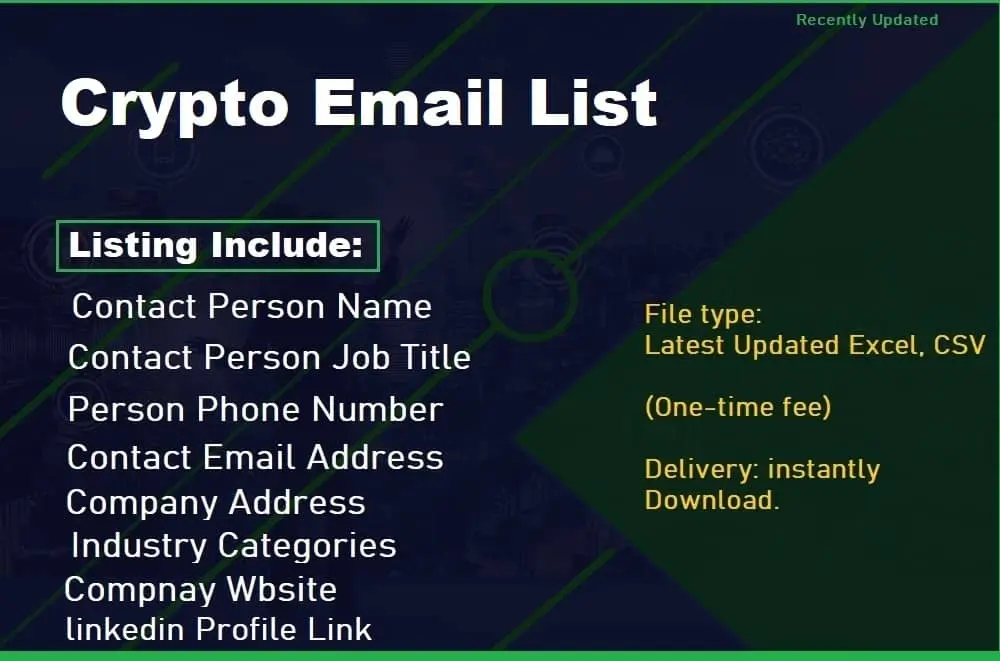 Crypto Email List