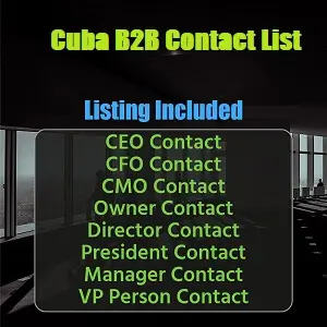 Cuba Business Email List