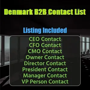 Denmark business email list