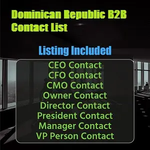 Dominican Republic Business Email List