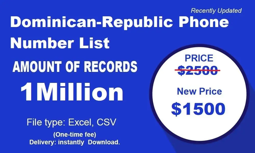 dominican republic phone number list